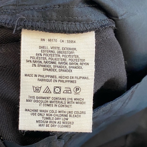 Anthropologie cartonnier lou taper trousers black size 10 - Picture 8 of 12